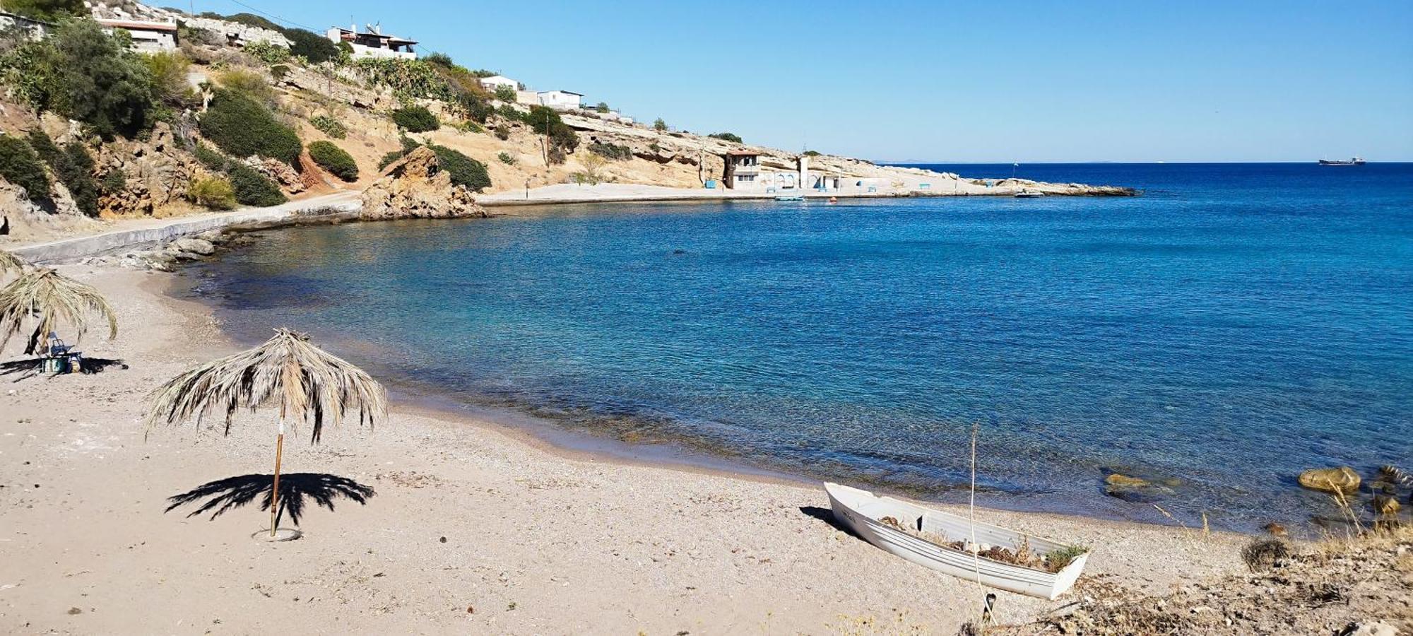 Kynosoura'S Sea View Apartment Ambelakia Bagian luar foto